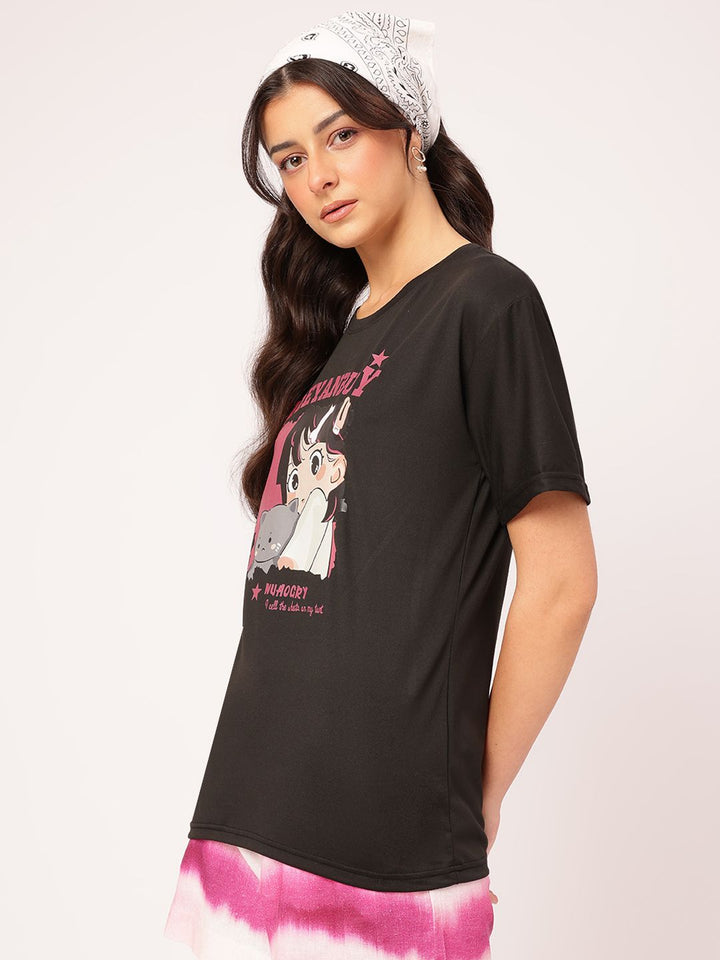 DressBerry Plushie Pals Graphic Grunge Tee