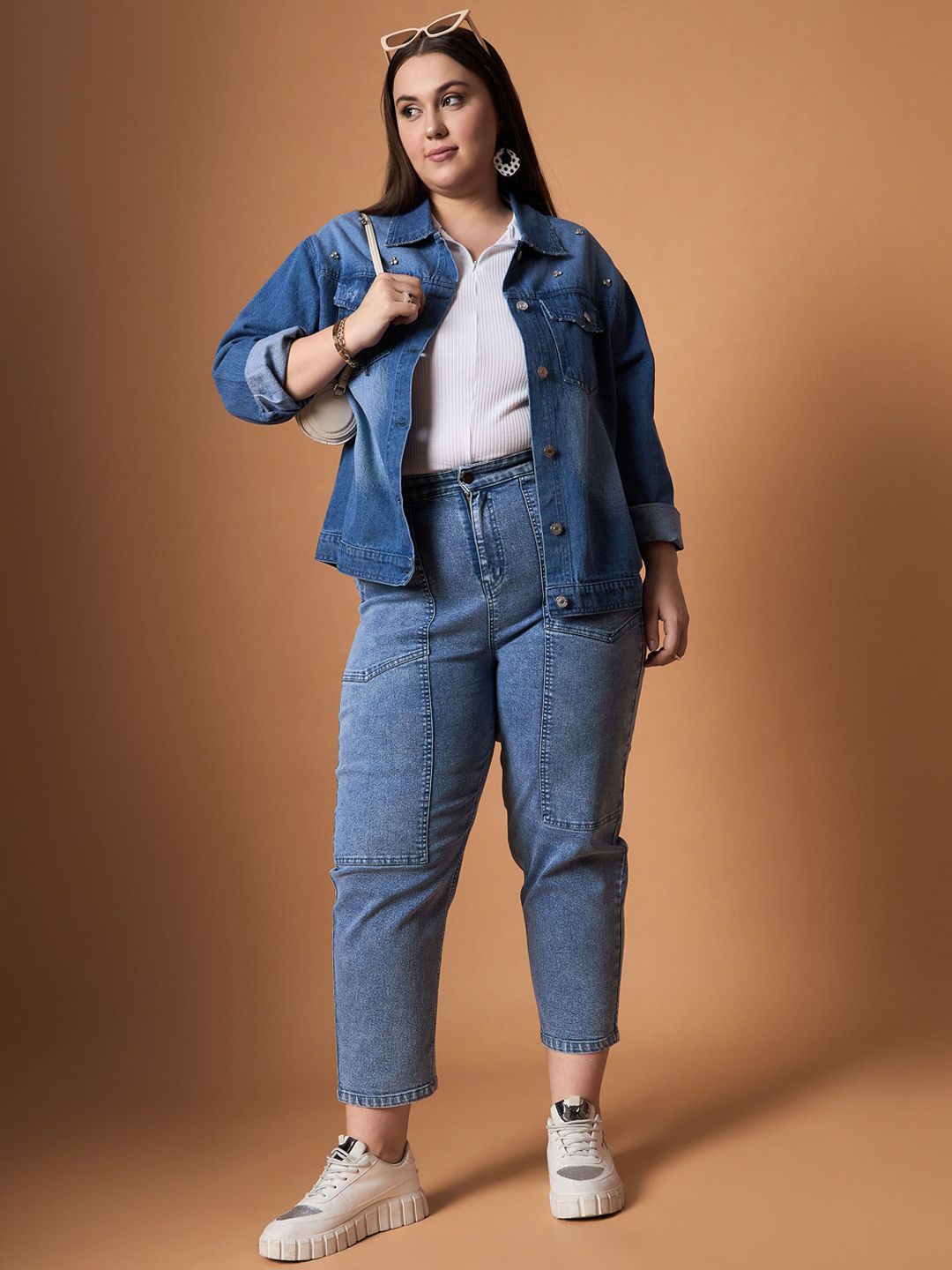 SASSAFRAS Curve Women Denim Jacket
