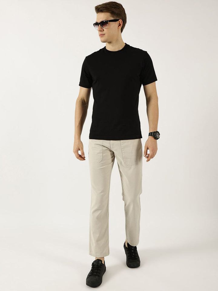 Thomas Scott Men Smart Straight Fit Easy Wash Trousers