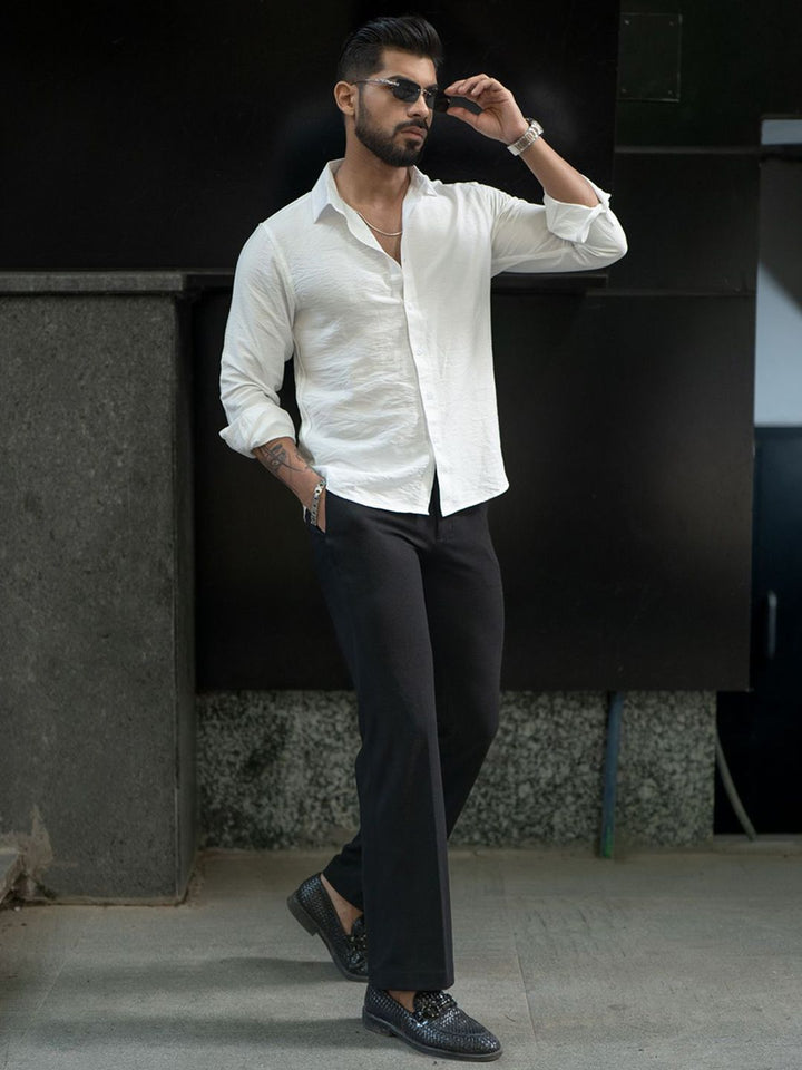 Powerlook Men Opaque Casual Shirt