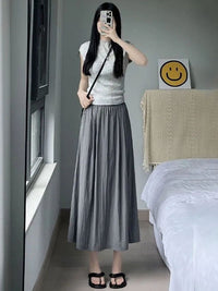 DressBerry Flared Maxi Skirt