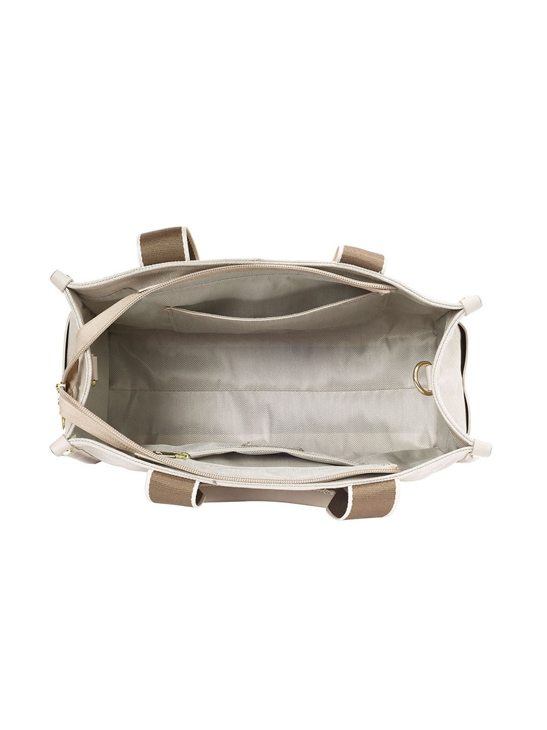 Lino Perros Self Design Structured Handheld Bag