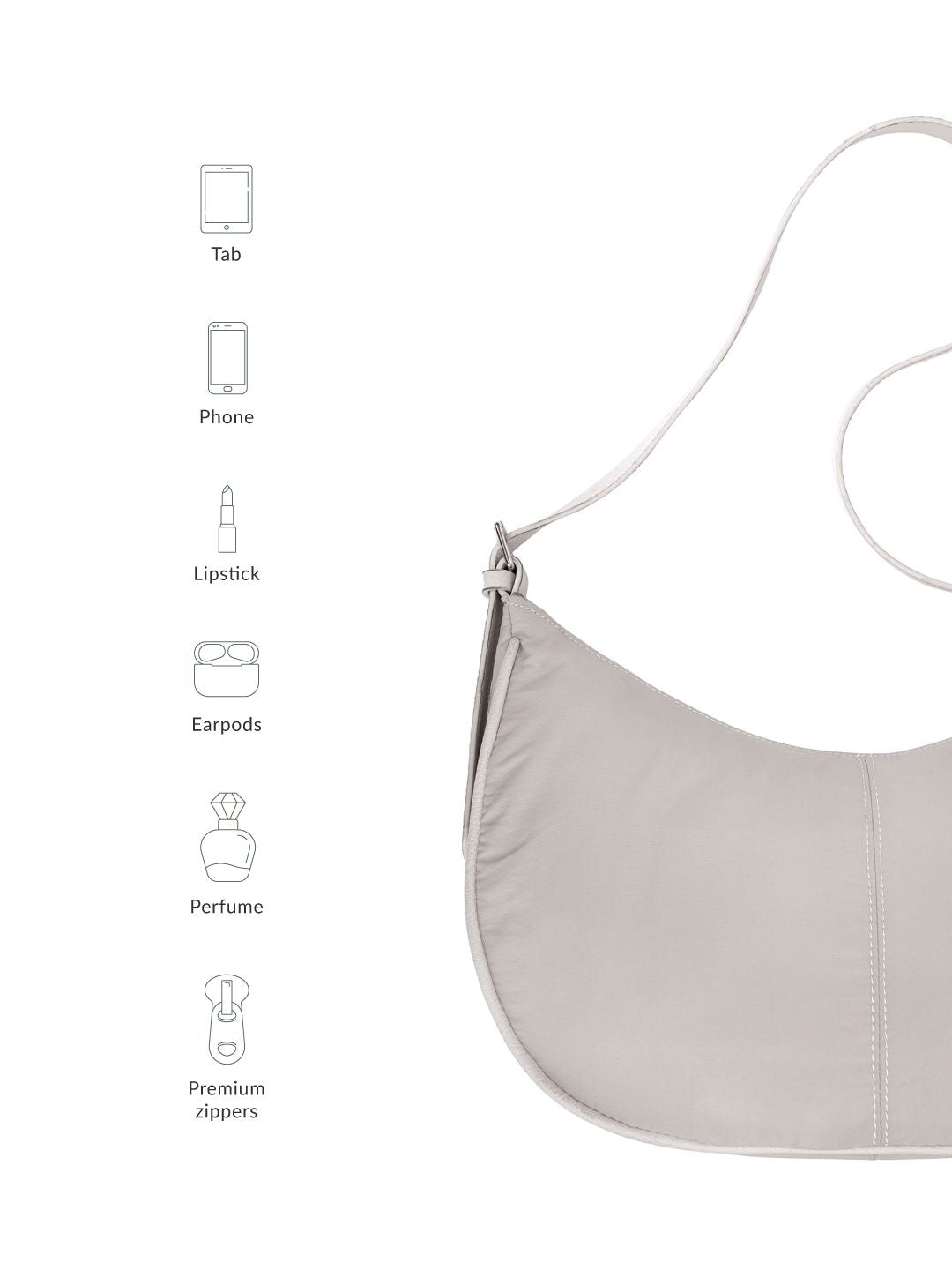 Lino Perros Structured Sling Bag