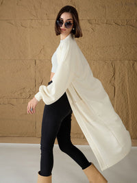 Sassafras Buka Longline Front Shrug