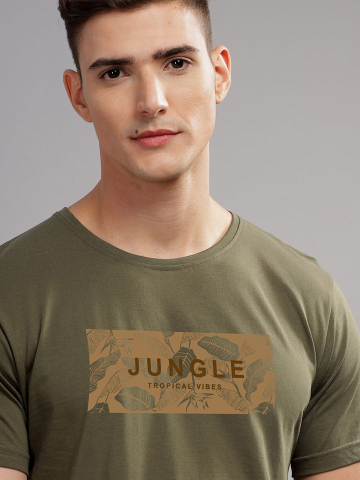 ADRO Men Printed T-shirt