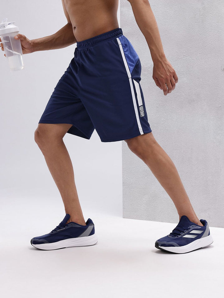 HRX by Hrithik Roshan Men Colourblocked Sports Shorts Technology