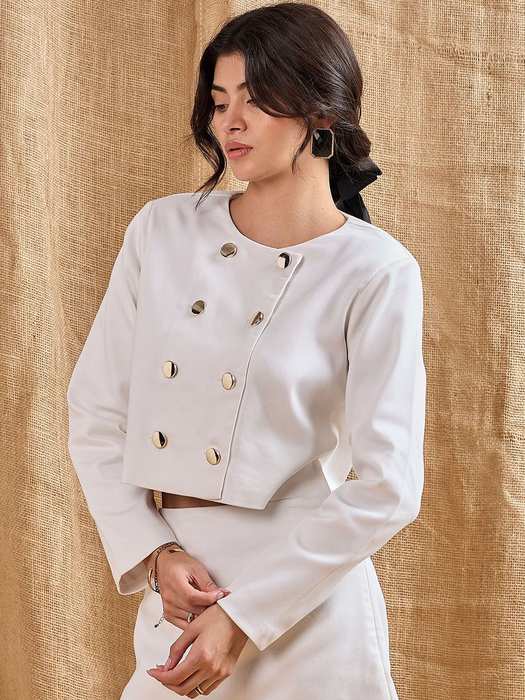 SASSAFRAS Long Sleeves Pea Coat