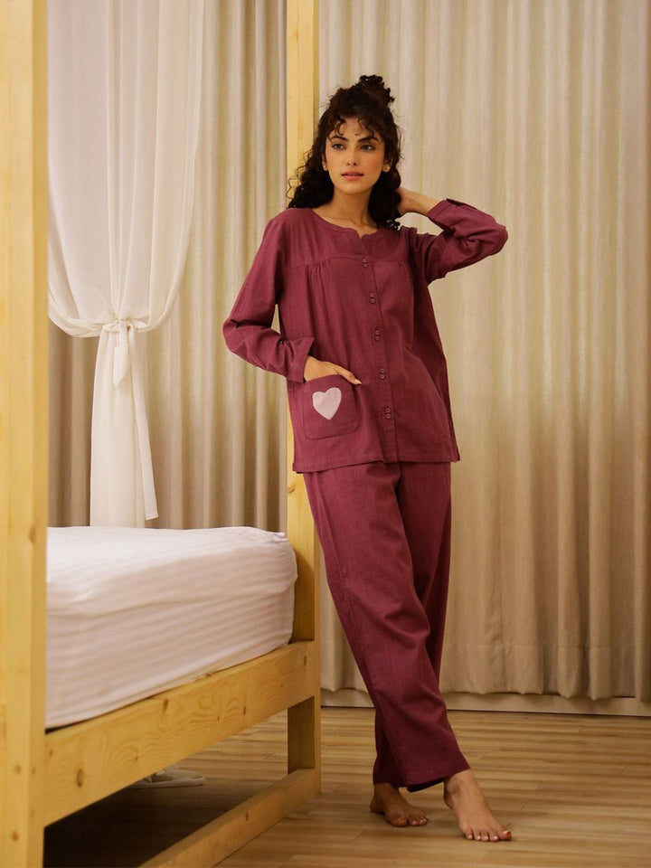SANSKRUTIHOMES Women Pure Cotton Night suit