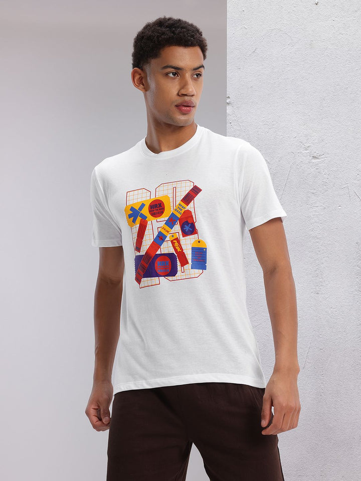 HRX by Hrithik Roshan Graphic Printed T-shirt