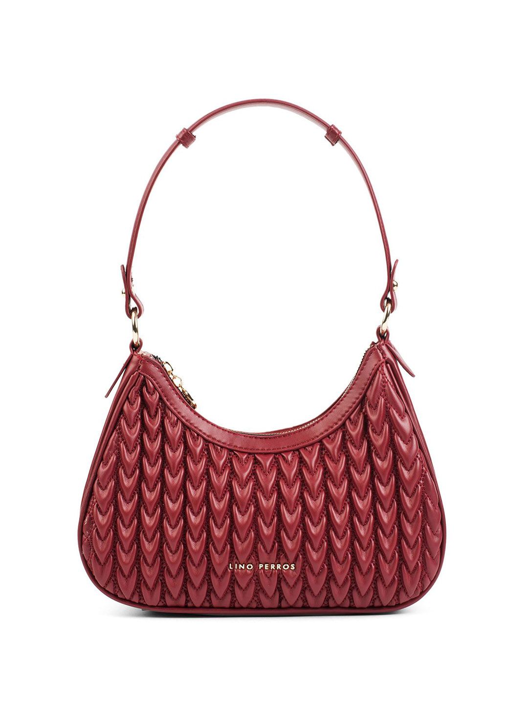Lino Perros Women Textured Structured Handheld Bag