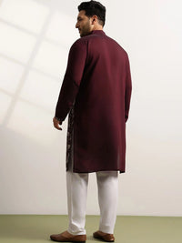 SOJANYA PLUS Men Ethnic Motifs Printed Regular Kurta with Trousers