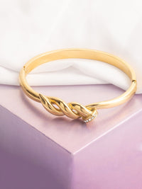 VOGUE PANASH Women Brass Gold-Plated Bangle-Style Bracelet