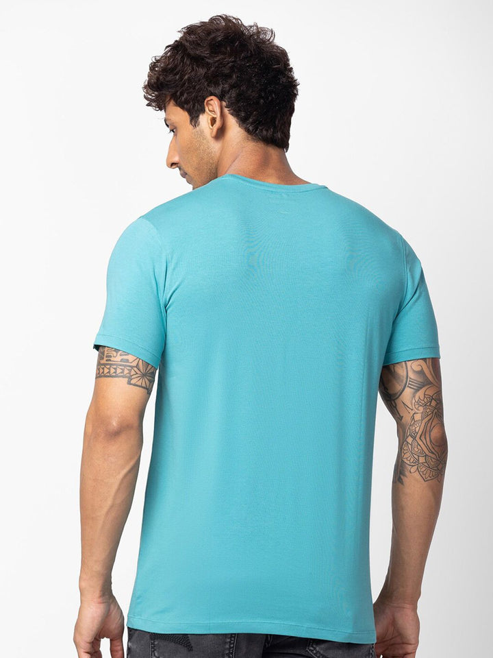 SPYKAR Men Typography Printed Slim Fit T-shirt