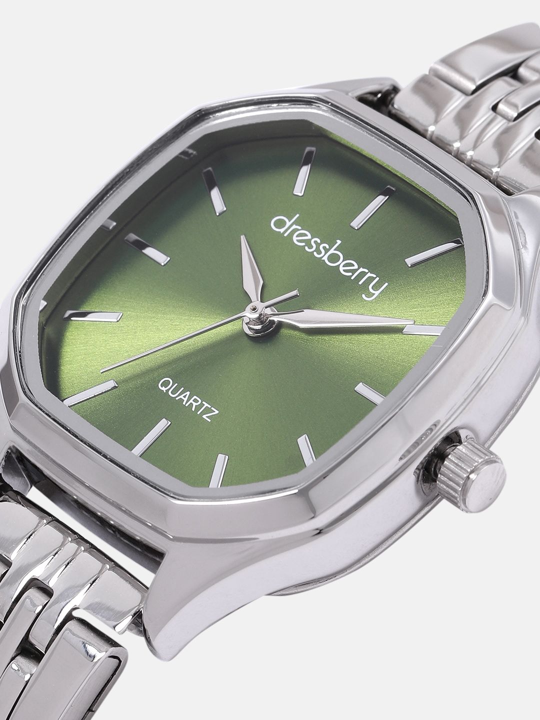 DressBerry Women Dial & Bracelet Style Straps Analogue Watch UT-A8636-GRN-DB