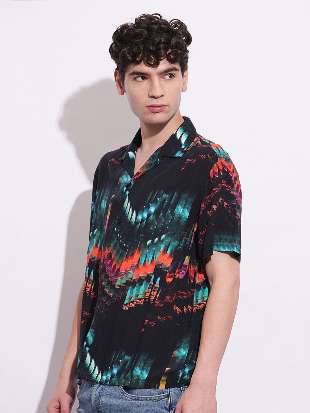 Being Human Men Classic Opaque Printed Casual Shirt
