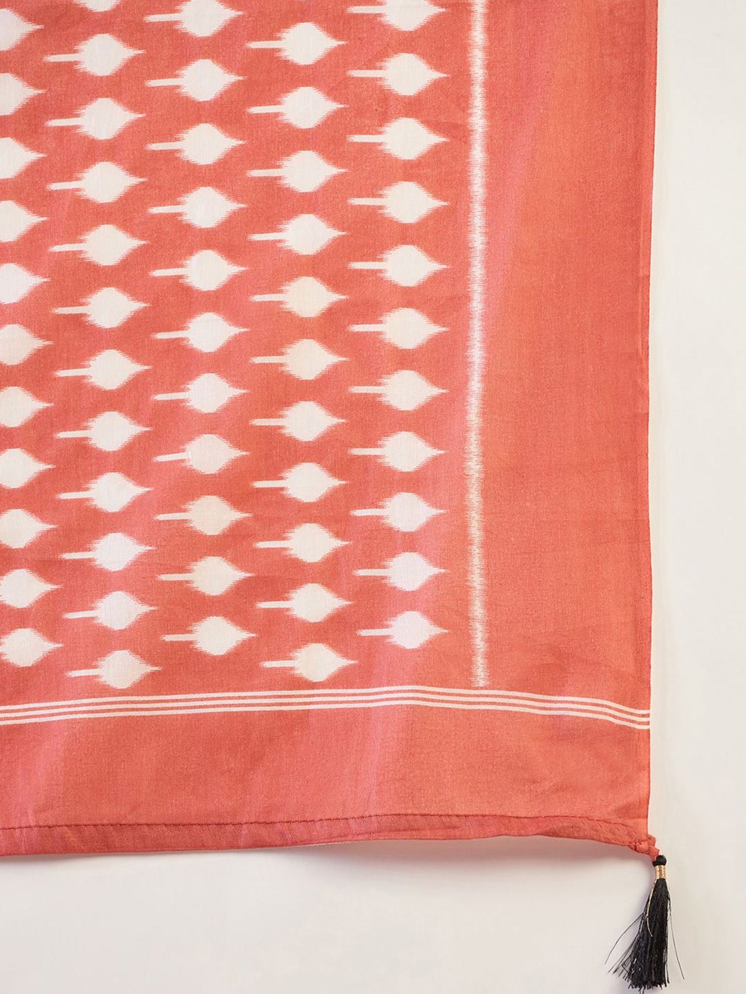Saree mall Ready to Wear Ethnic Motifs Ikat Sarees
