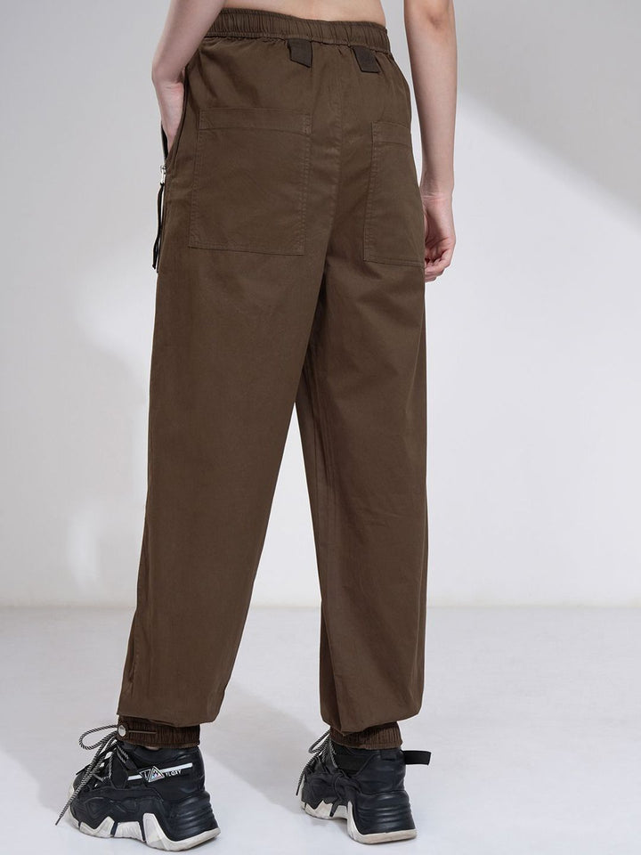 Tokyo Talkies Women Elastic Closures Parachute Pant