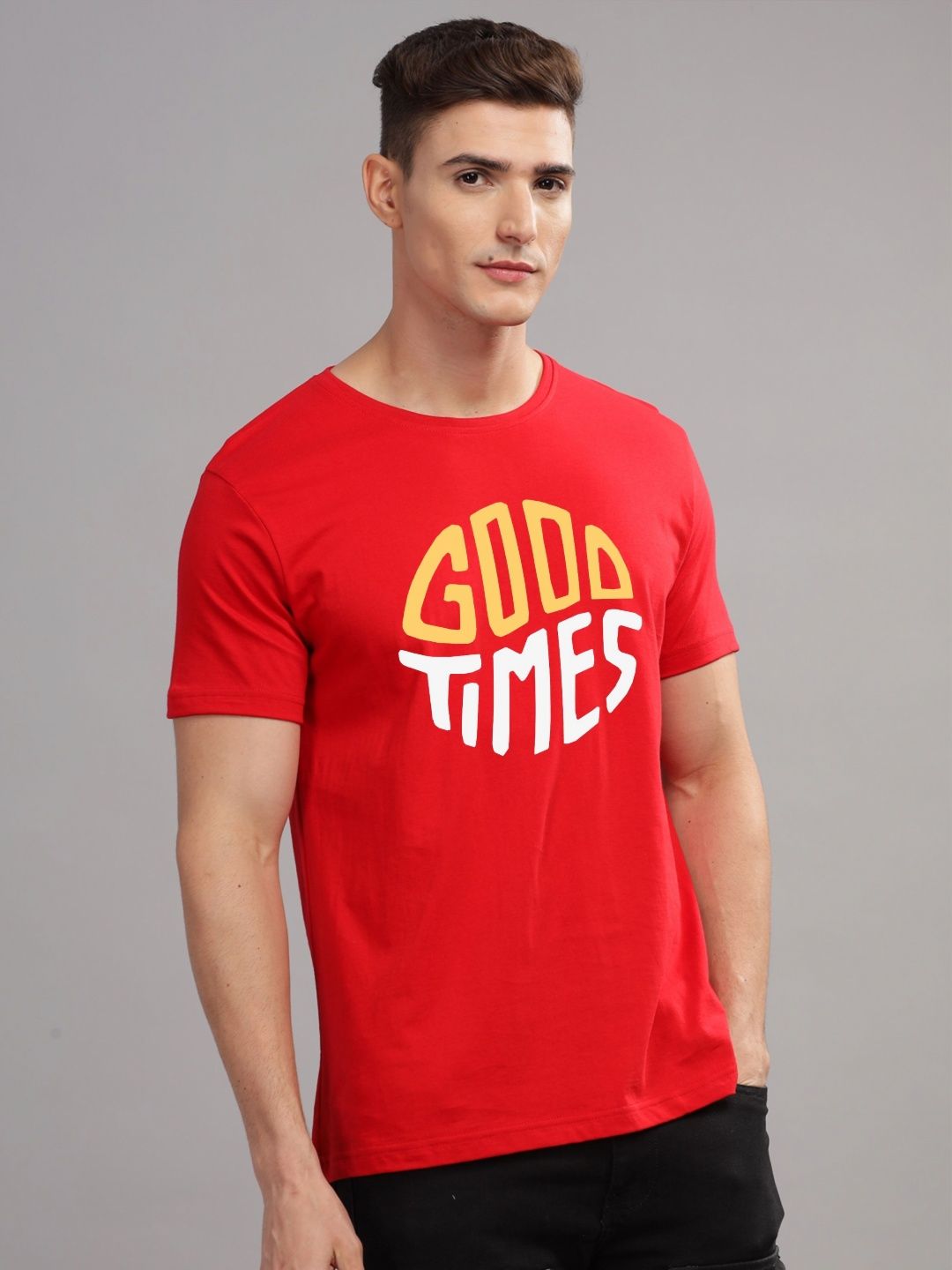 ADRO Men Printed T-shirt