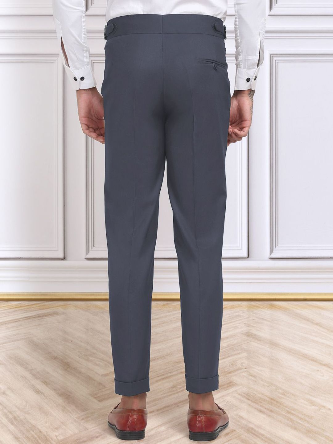 KLOTTHE Men Slim Fit Gurkha pants