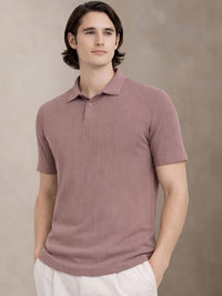 ADRO Men Polo Collar T-shirt