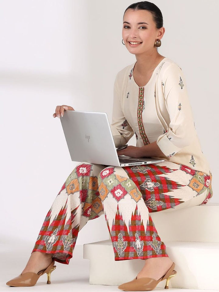 Mamicha Printed Tunic with Trousers