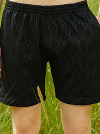 Campus Sutra Self Design Shirt With Shorts