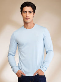 Being Human Men Solid Round Neck Cotton Slim Fit T-shirt