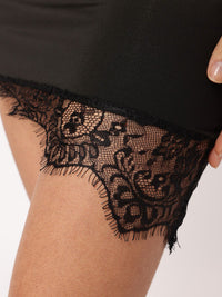 DressBerry Lace Luster Halter Neck Party Co-Ord