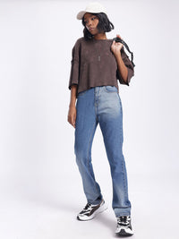 DressBerry Women Timeless Straight Fit Jeans