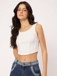 DressBerry Rib Knits Crop Top