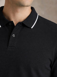 ADRO Men Polo Collar T-shirt