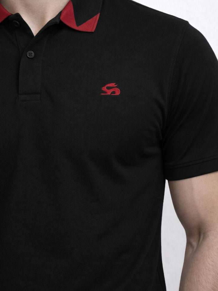 ADRO Men Polo Collar T-shirt