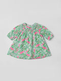 Nauti Nati Tropical Print Peter Pan Collar Empire Dress