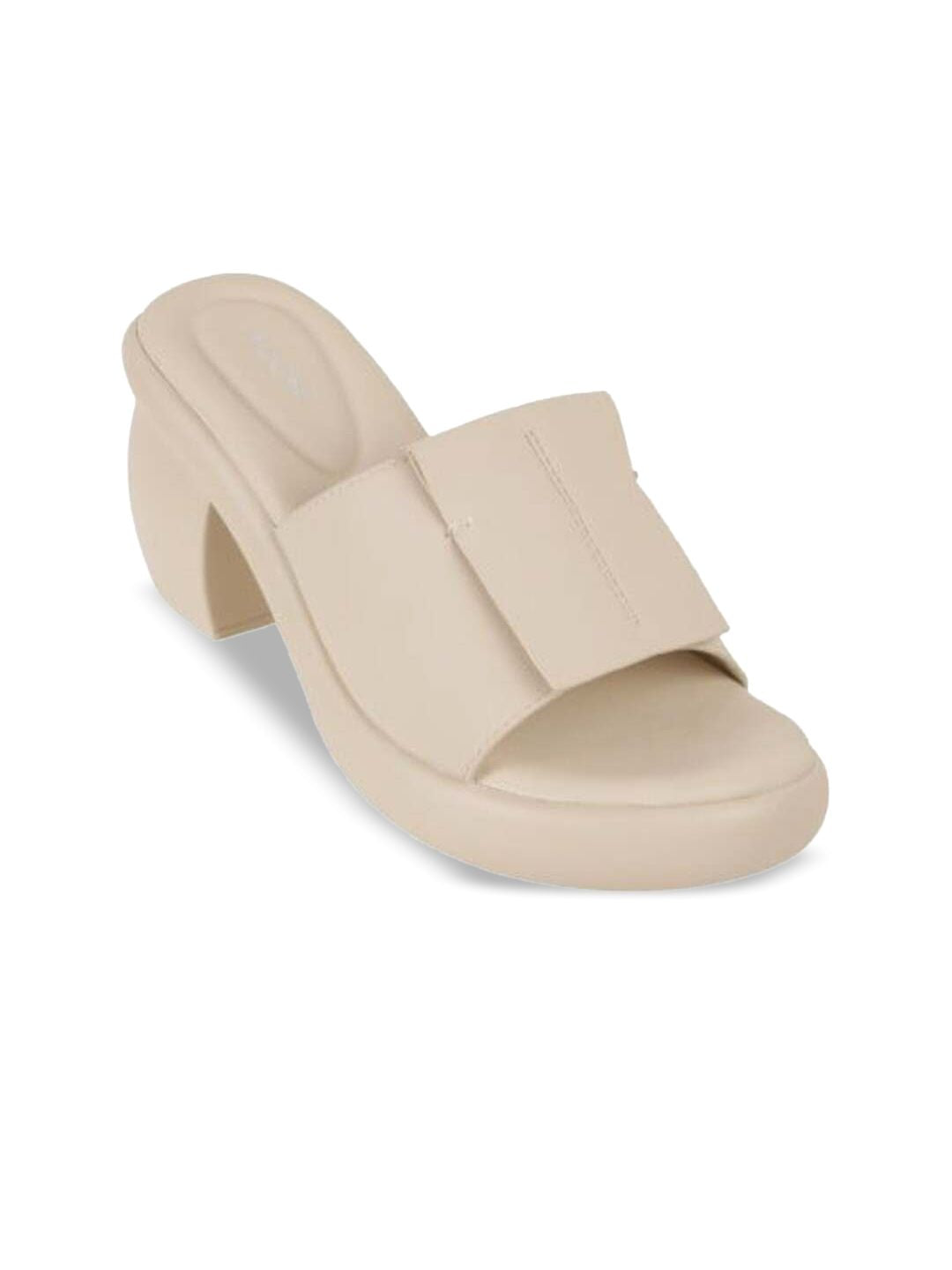 Mochi Textured Block Heel Sandals