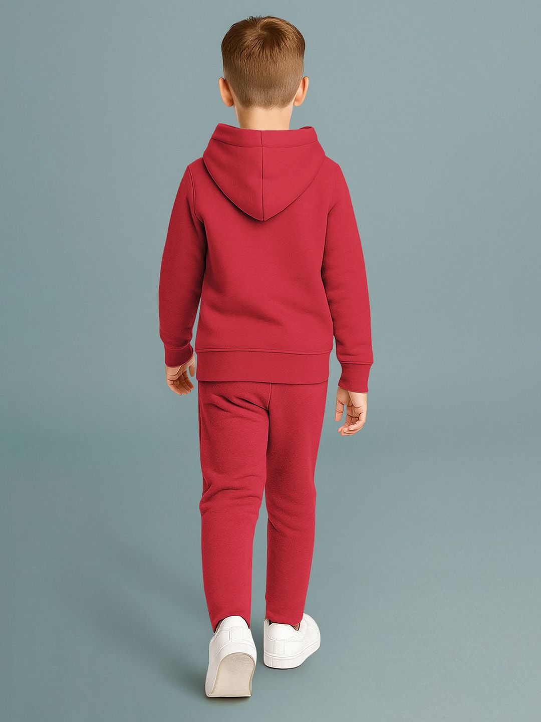 HELLCAT Boys Printed Hooded Sweatshirt With Trousers