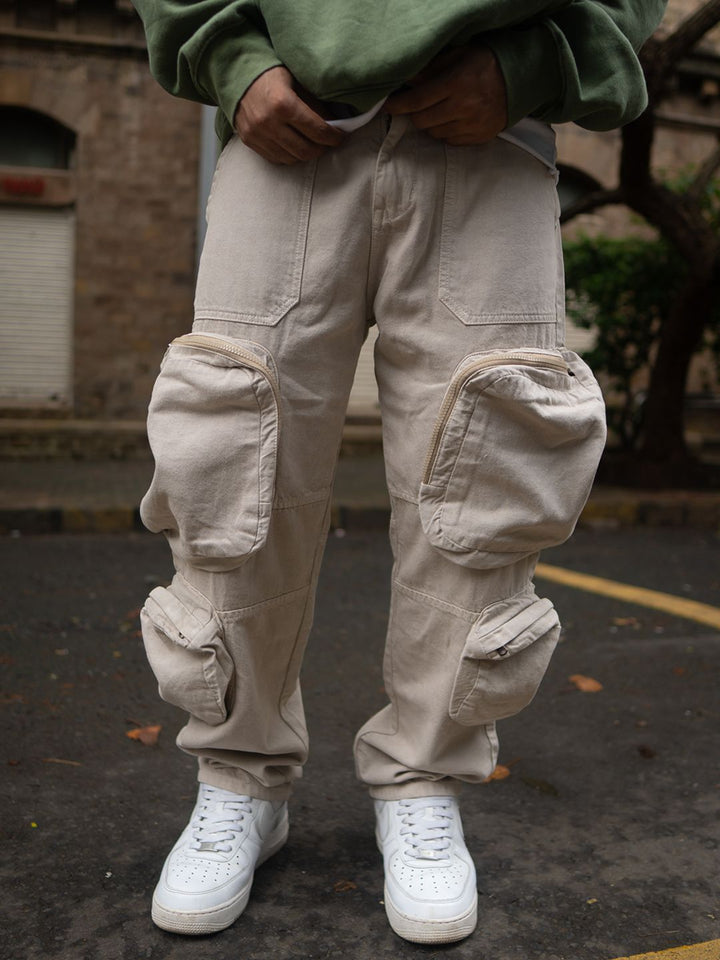 Powerlook Men Loose cargo  Trousers