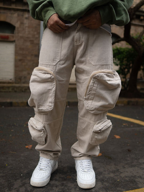 Powerlook Men Loose cargo  Trousers