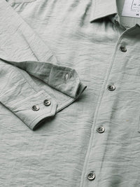 VASTRADO Men Classic Spread Collar Solid Slim Fit Casual Shirt