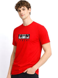 ADRO Men Printed T-shirt