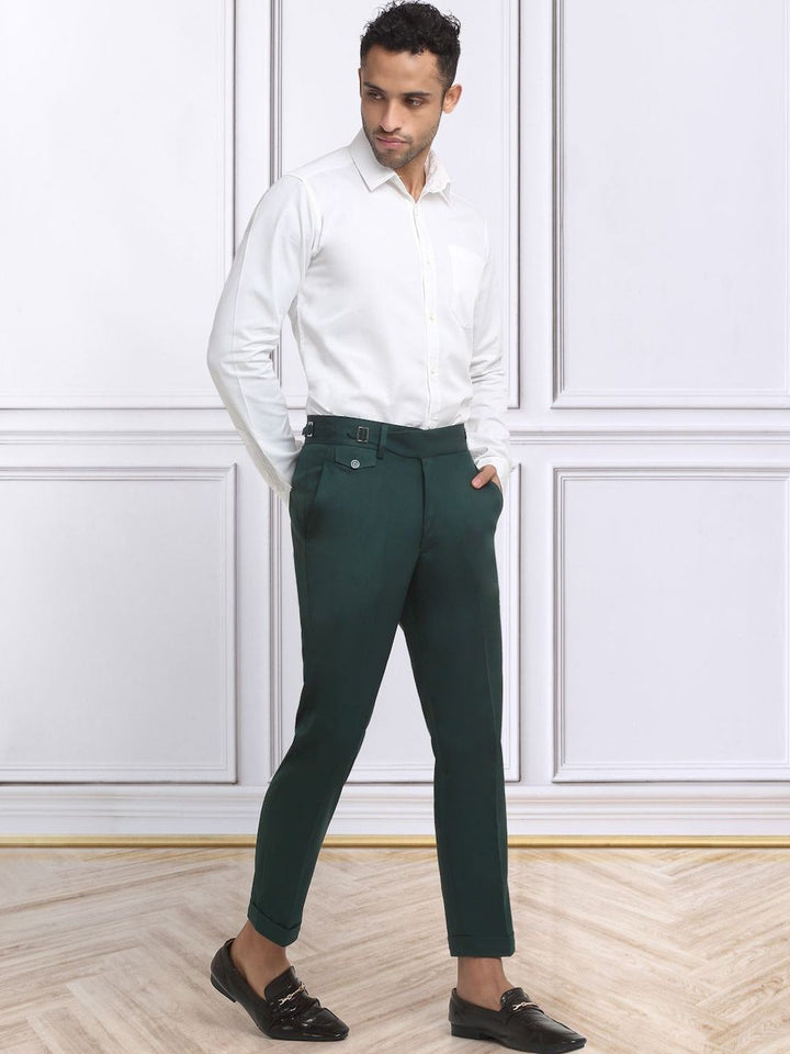 Moda Rapido Men Slim Fit Easy Wash Trousers