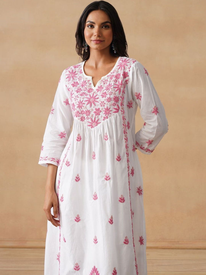 Rumah Wanita Chikankari Kurta Chikankari