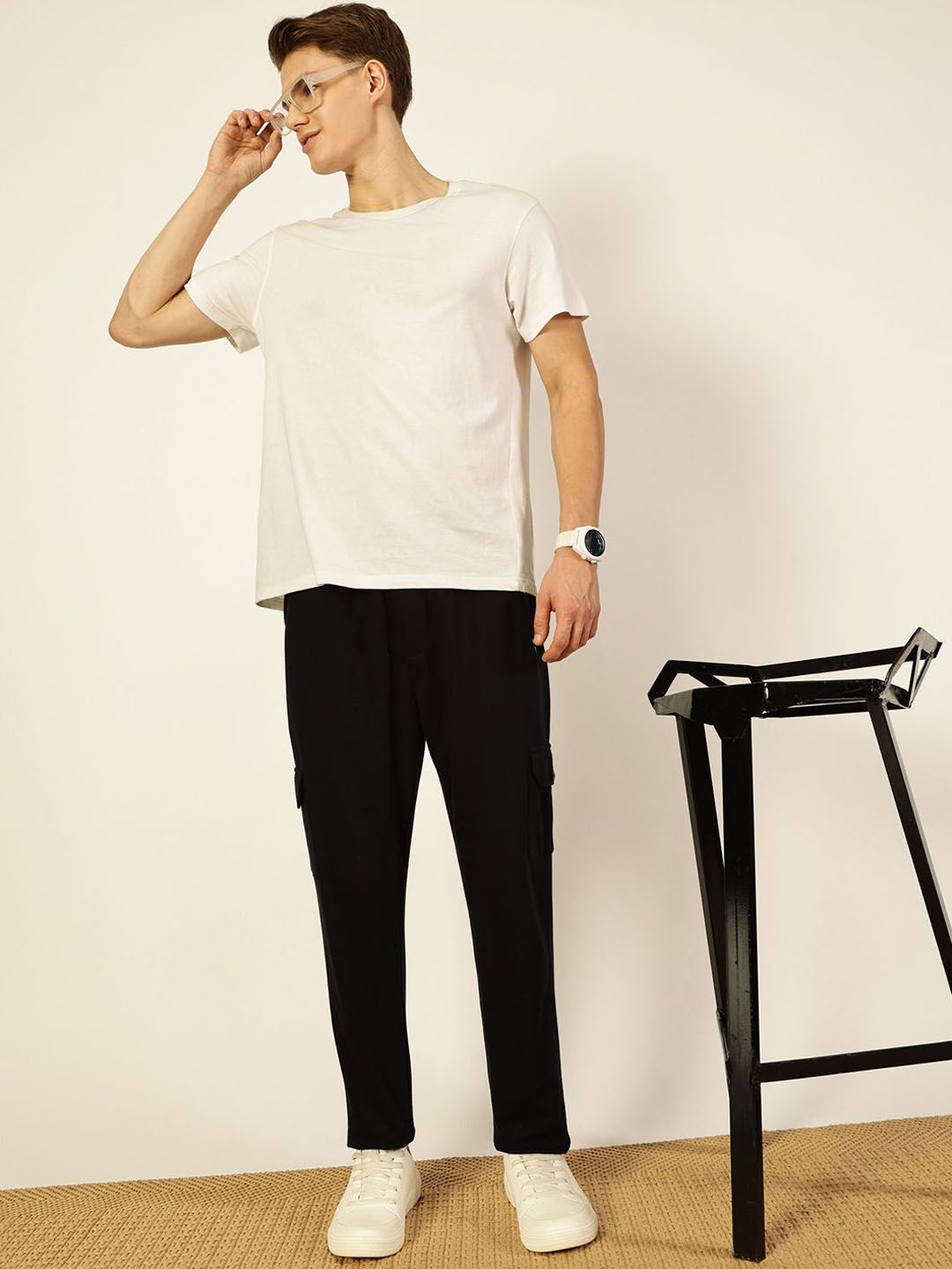 Thomas Scott Men Mid-Rise Track Pants