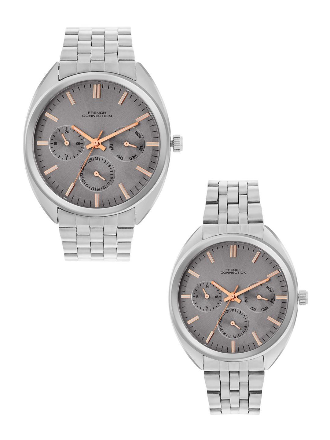 Sambungan Perancis Analog Multi Function Pasangan menonton FCN0113SM