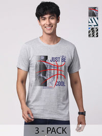 ADRO Men Printed T-shirt