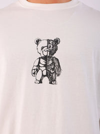 The Indian Garage Co Men Graphic Printed Round Neck Cotton Oversized T-Shirt