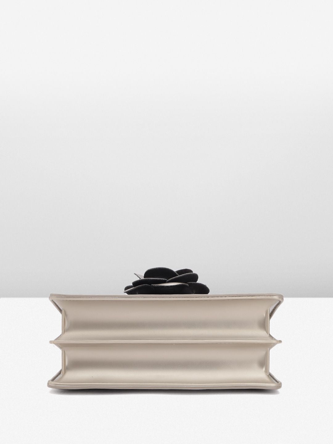 Lino Perros Shoulder Bag with Floral Detail