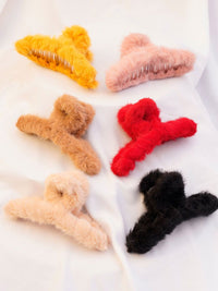 VOGUE PANASH Women Set of 6 Claw Clip