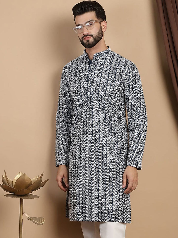Anouk Ethnic Motifs Printed Pure Cotton Kurta