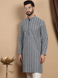 Anouk Ethnic Motifs Printed Pure Cotton Kurta