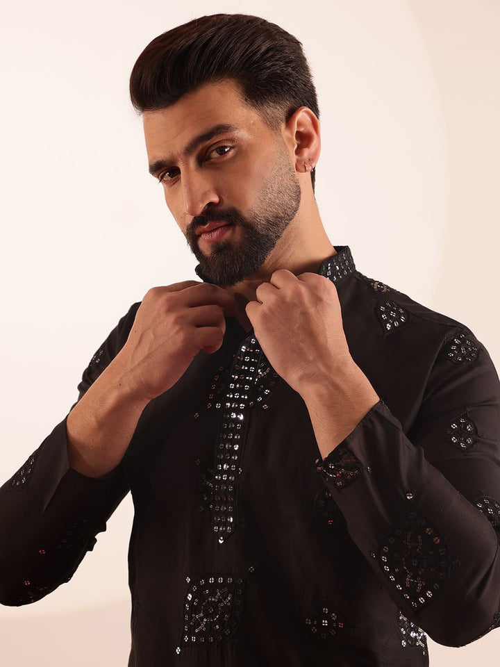 SOJANYA Kurta Labuci Sulam Lelaki